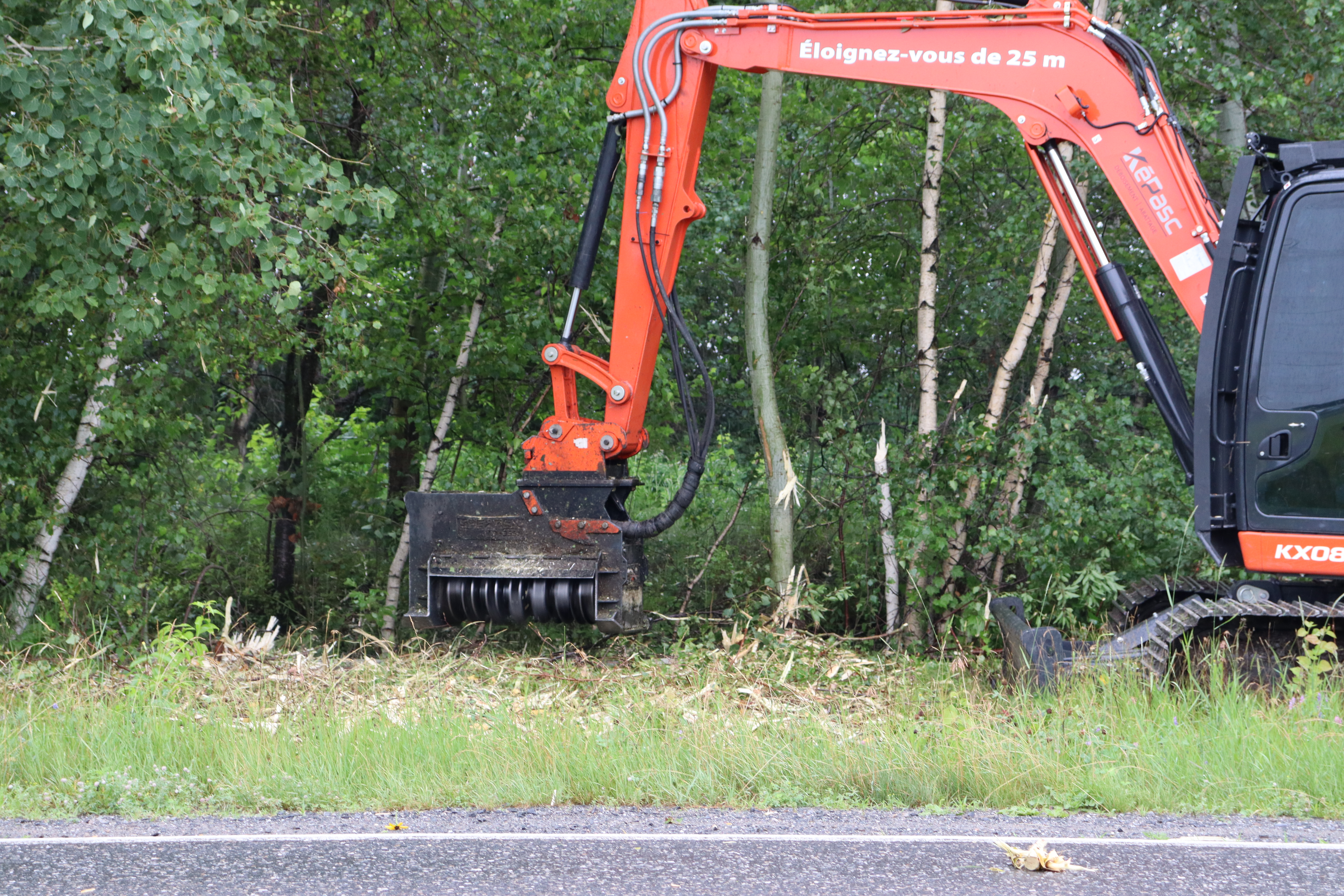 Excavator mulcher VM Serie