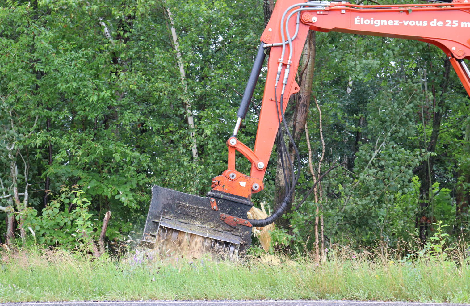 Shearex Mini Excavator Mulcher